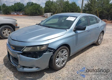 2014 Chevrolet Impala 1Ls z USA, uszkodzony, nr VIN 1G11Y5SL2EU101406
